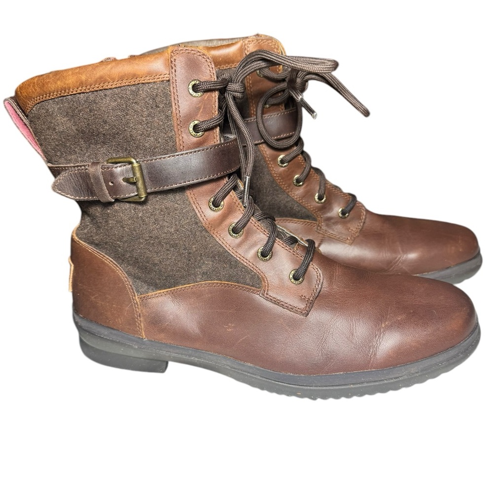 Women’s UGG Kesey Chestnut Waterproof boots size 11 - Picture 3 of 8